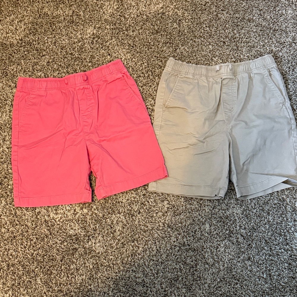 Vineyard Vines Pink and Gray kids Shorts